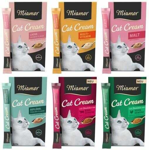 Cat Cream Miamor Паста для кошек с лососем (615г) фотография 8
