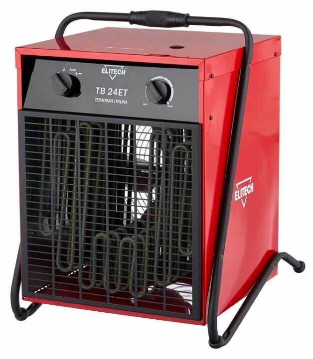 Электрическая тепловая пушка ELITECH ТВ 24ЕТ фотография 4