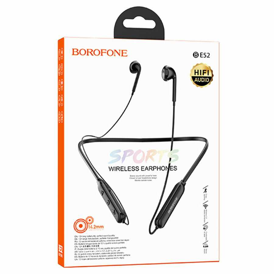 Беспроводные наушники Borofone BE52 (BT5.0/130mAh/12ч) фотография 4