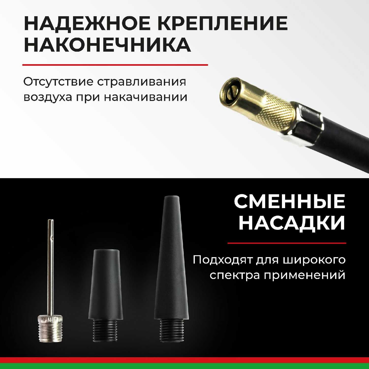 Компрессор автомобильный двухпоршневой / Насос автомобильный электрический двухцилиндровый 12v 75л/мин / Мистраль-75 БАК.99161 БелАК фотография 4