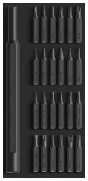 Набор отверток для точных работ Xiaomi Mi x Mijia Wiha Precision Screwdriver (DZN4000CN), 25 предм. фотография 3