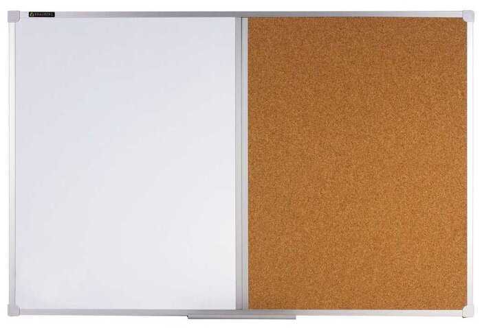 Доска магнитно-маркерно-пробковая BRAUBERG 236864