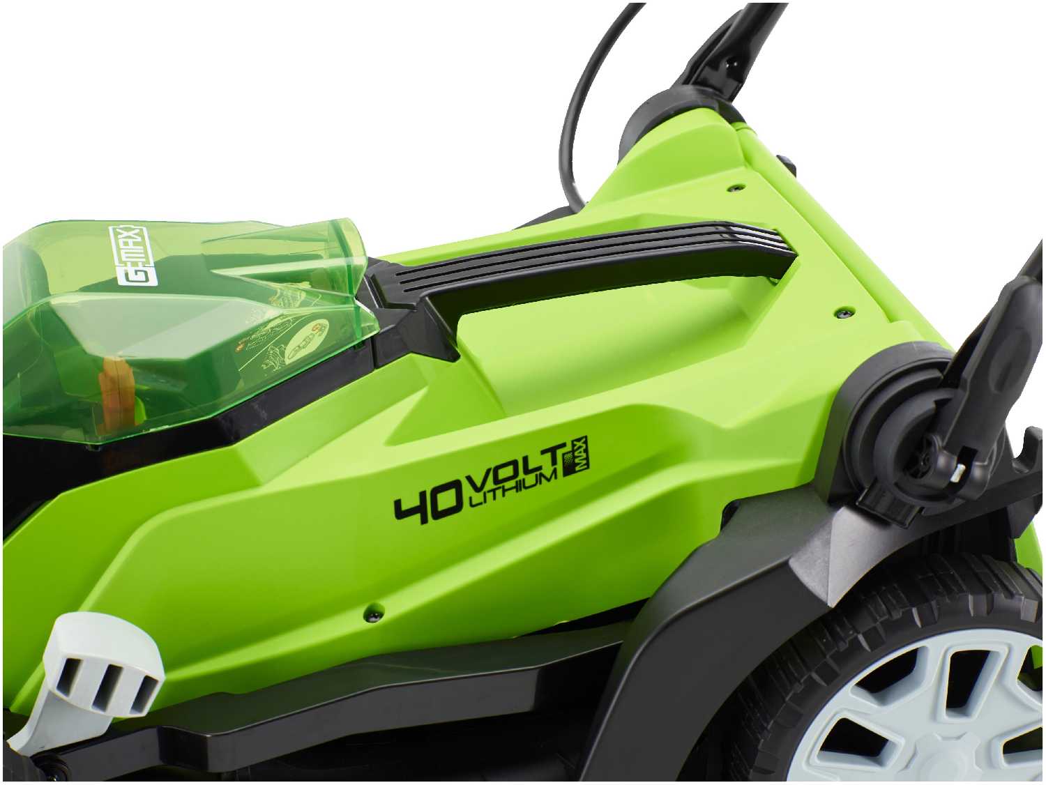 Аккумуляторная газонокосилка Greenworks G40LM35 фотография 9