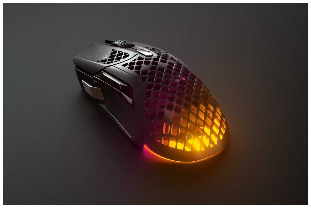 Беспроводная игровая мышь SteelSeries Aerox 5 Wireless фотография 6