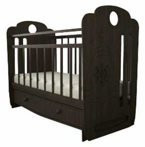 Кроватка Forest kids Морячок, классическая, поперечный маятник