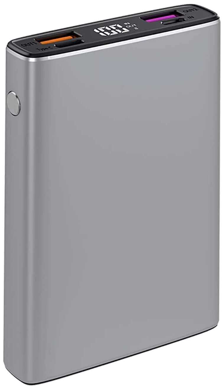 Портативный аккумулятор TFN Steel Mini LCD PD 10000 мА·ч (PB-274) фотография 3