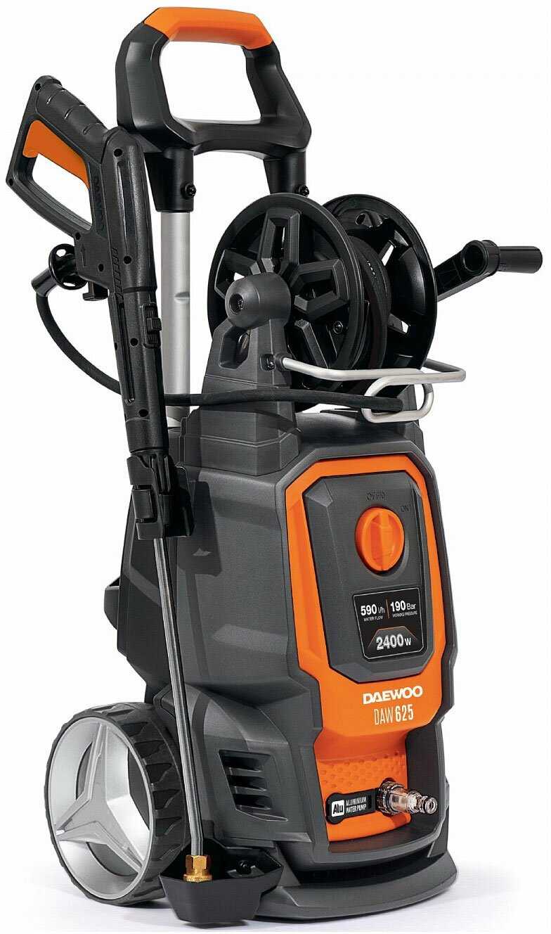 Мойка высокого давления DAEWOO DAW 625 (2.4кВт, 190бар, 590л/час) фотография 10