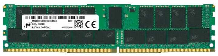 Оперативная память Micron 16 ГБ DDR4 3200 МГц DIMM CL22 MTA18ASF2G72PZ-3G2