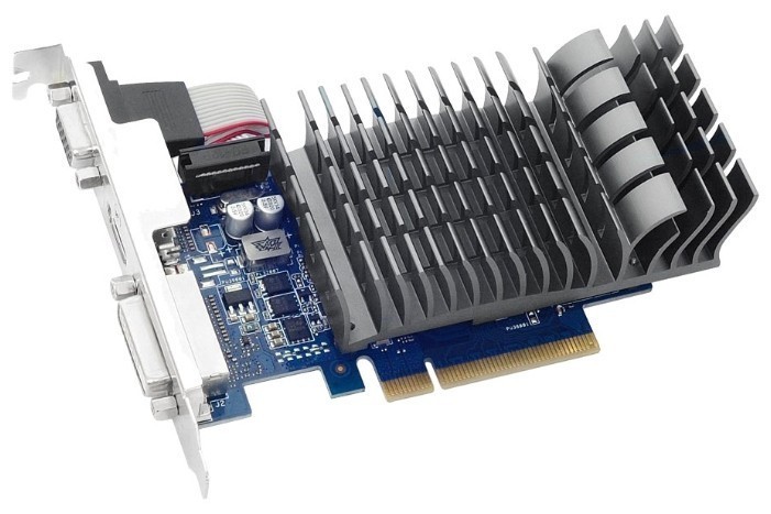 Видеокарта ASUS GeForce GT 710 Silent LP 2GB (710-2-SL) фотография 1