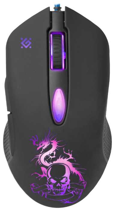 Игровая мышка для компьютера Defender Sky Dragon оптика 6 кнопок 3200 dpi фотография 3