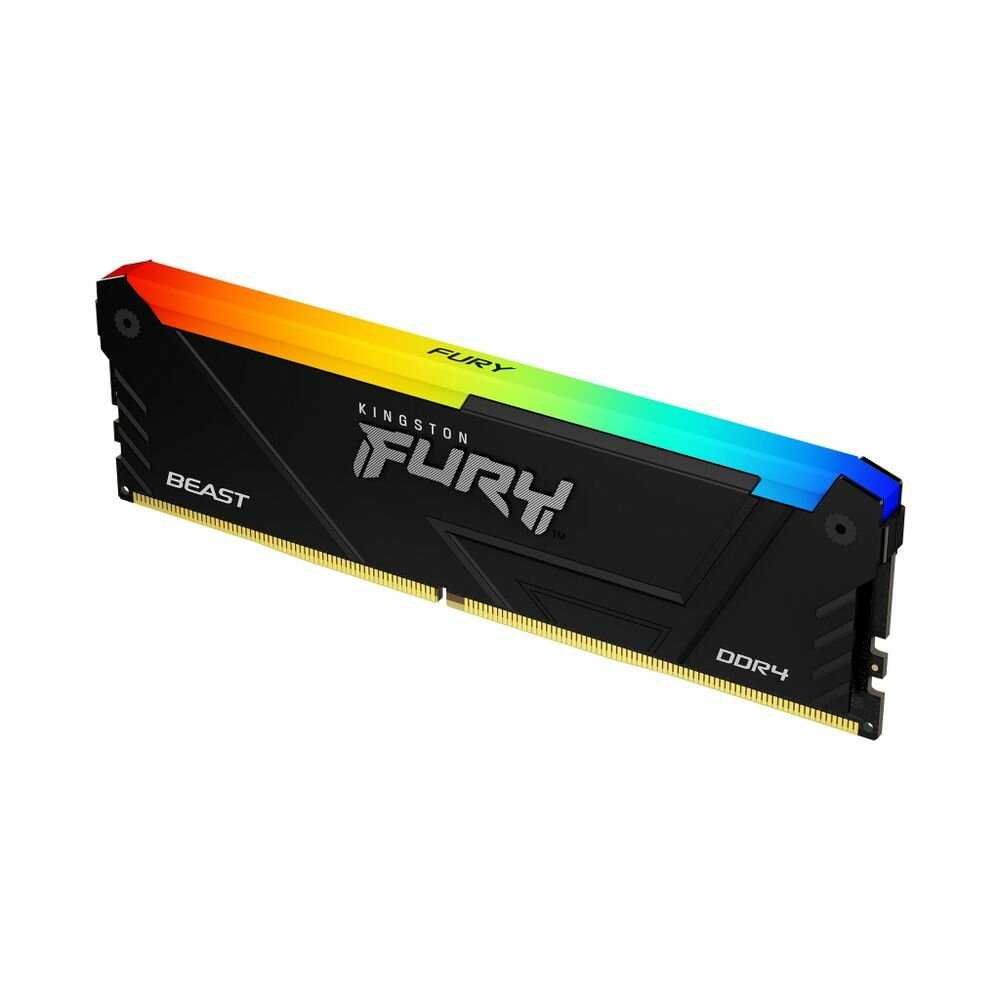 Оперативная память Kingston FURY Beast RGB [16GB DDR4 (Kit of 2)] [KF432C16BB2AK2/16] фотография 4