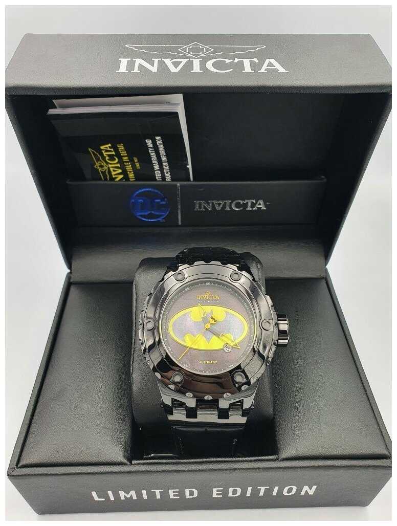 Часы мужские механика с автоподзаводом Invicta DC Comics Batman Auto 30115 фотография 1