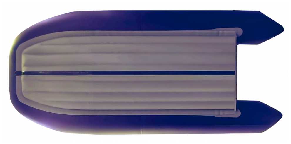 Надувная лодка НДНД Grouper 335 серо-синий фотография 8