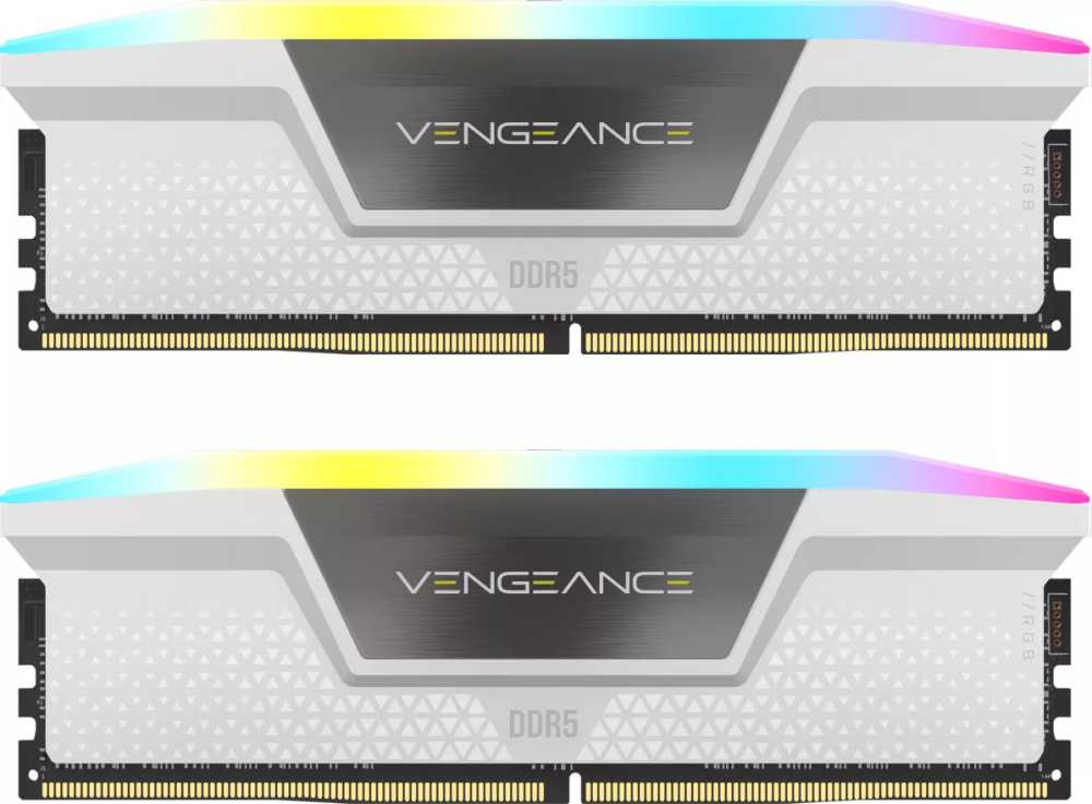 Модуль памяти Corsair DDR5 32Gb (2x16Gb) 6400MHz (CMH32GX5M2B6400C36W) фотография 4