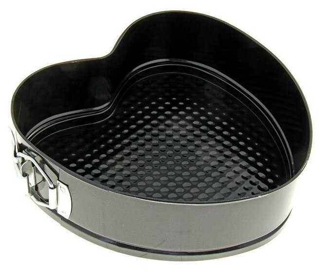 Форма универсальная Доляна Элин. Сердце 906352, 23.5х25.5 см