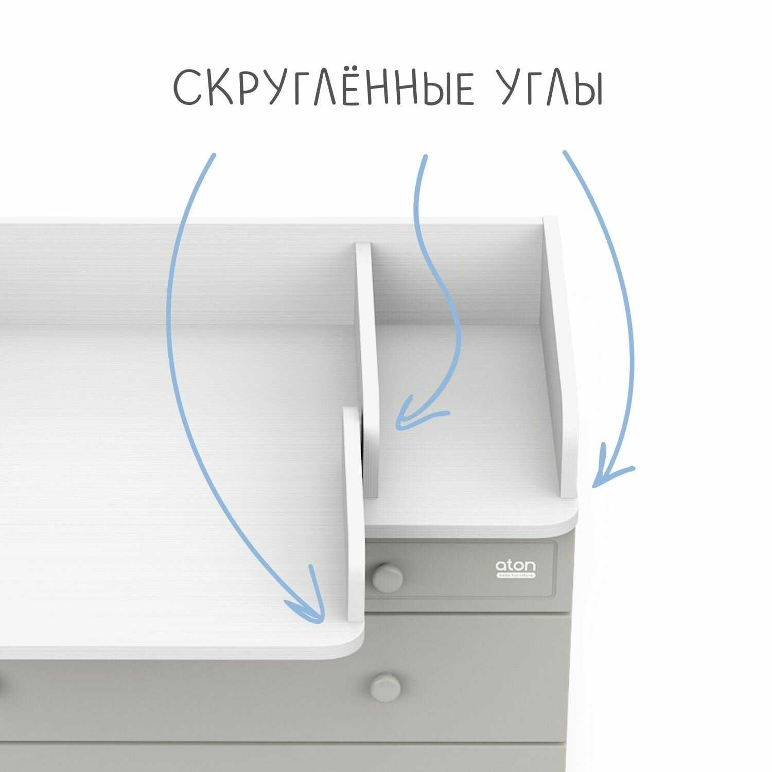 Комод пеленальный Сириус-2 Elio фотография 13