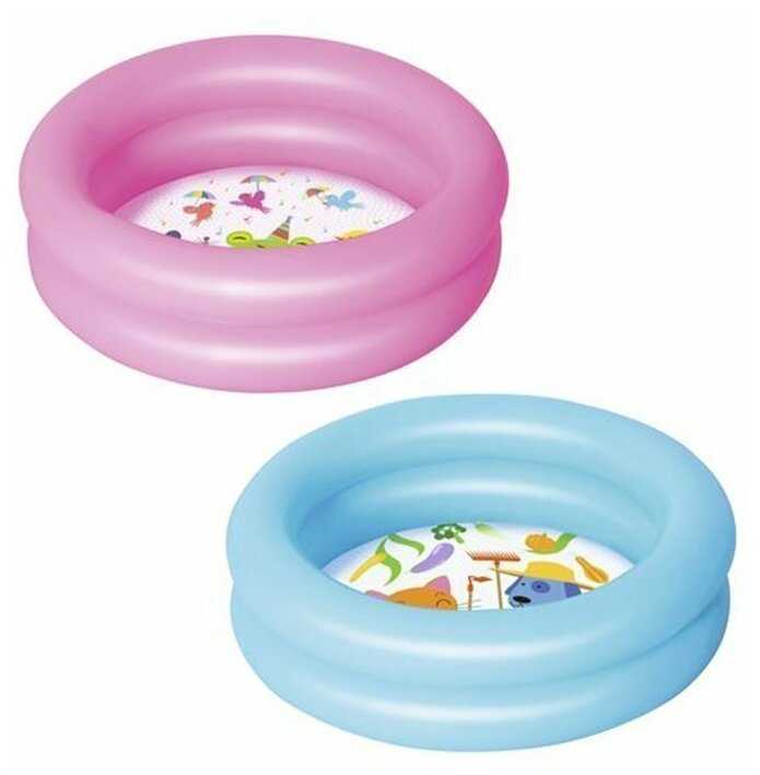 Бассейн Bestway Round 2-Ring Kiddie (51061) фотография 11