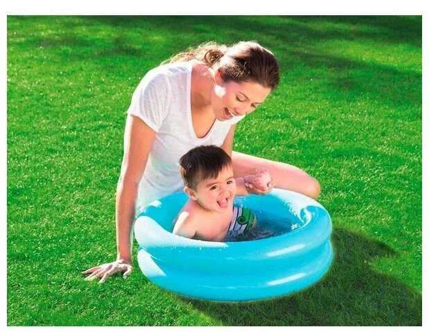 Бассейн Bestway Round 2-Ring Kiddie (51061) фотография 12