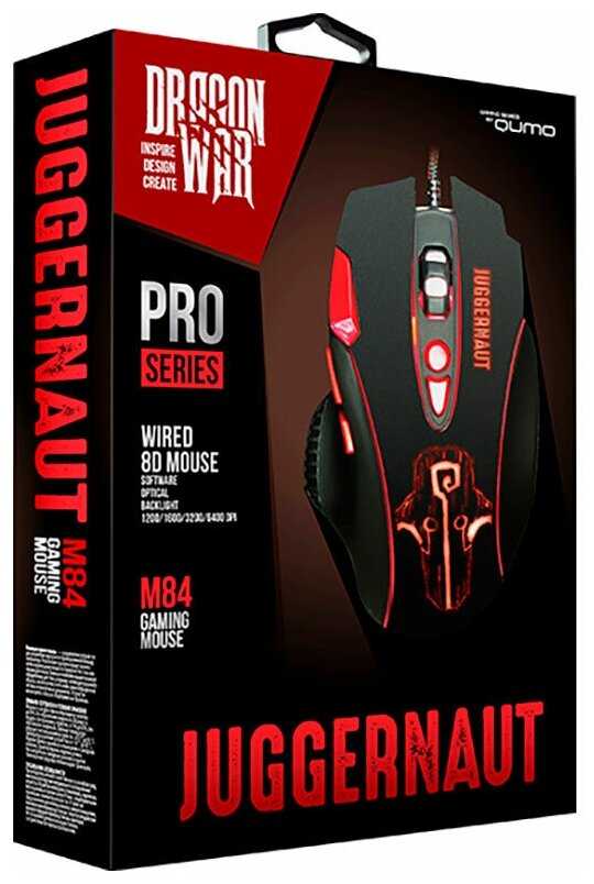 Мышь QUMO Juggernaut Pro Series M84 фотография 4