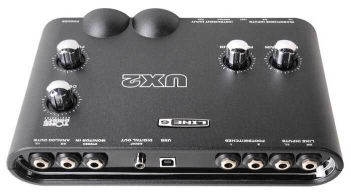 Внешняя звуковая карта Line 6 POD studio UX2 фотография 2