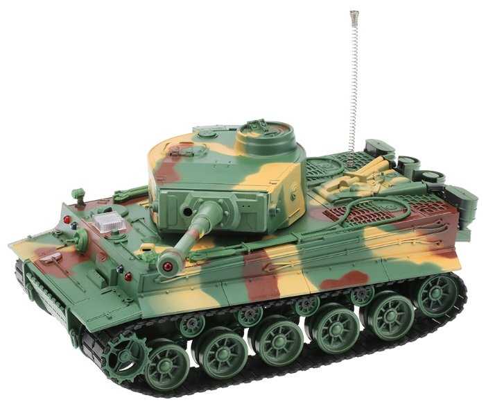 Танк Heng Long Tiger I ИК (3828-1), 1:26, 31.5 см фотография 5