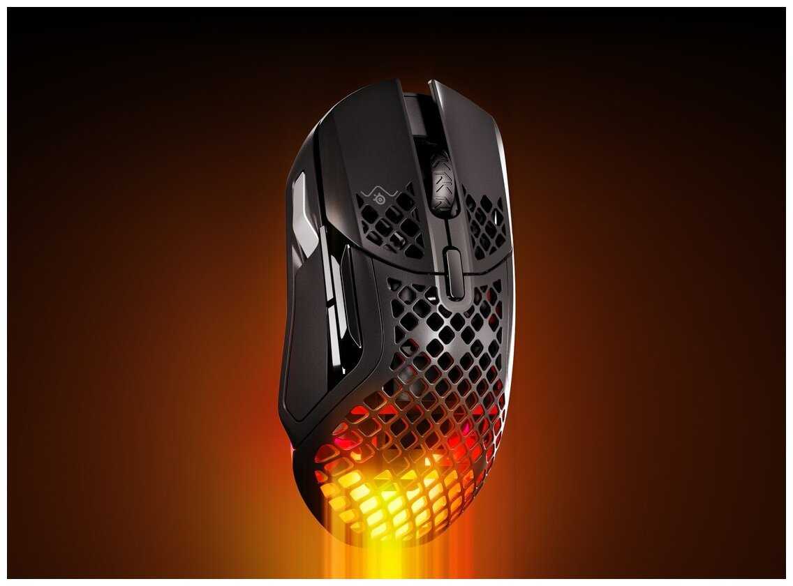 Беспроводная игровая мышь SteelSeries Aerox 5 Wireless фотография 7