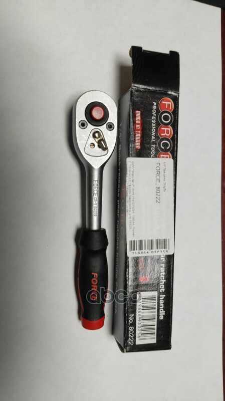 Ключ трещоточный FORCE 1/4 (80222) фотография 3