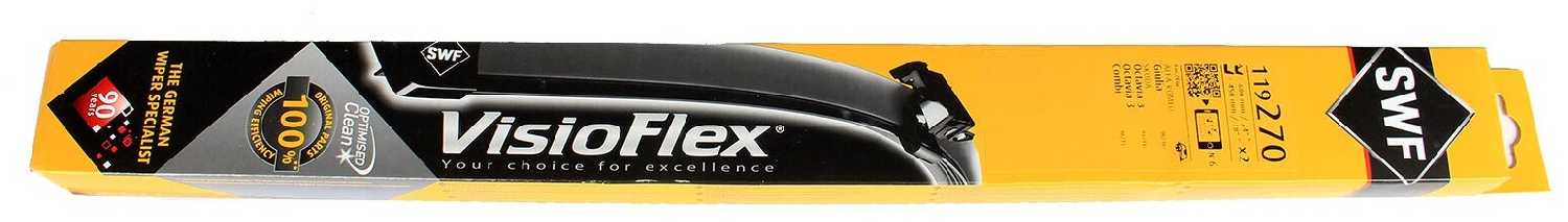 Щетка стеклоочистителя бескаркасная SWF VisioFlex 119270, 2 шт. фотография 4