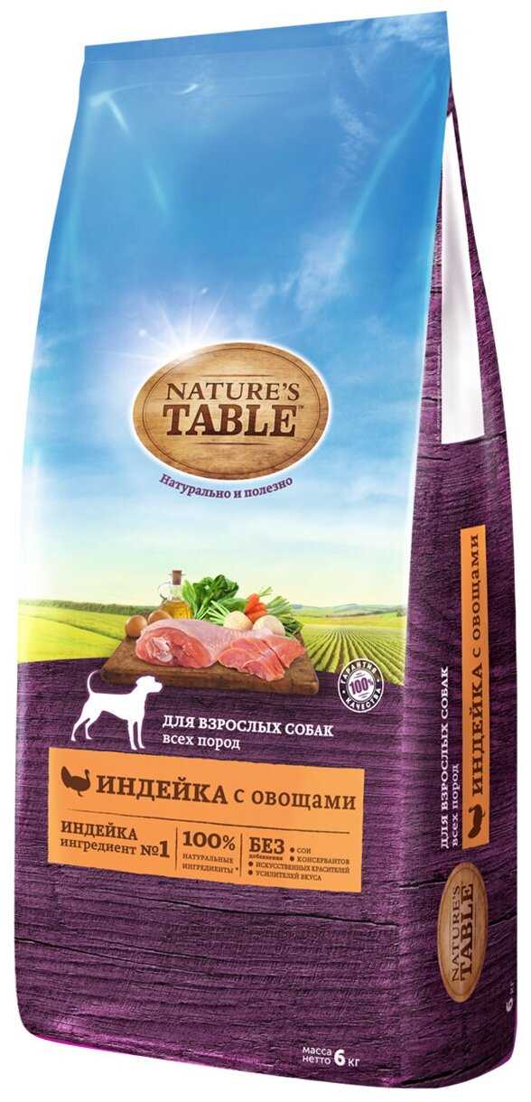 Корм для собак Nature's Table индейка, с овощами фотография 6