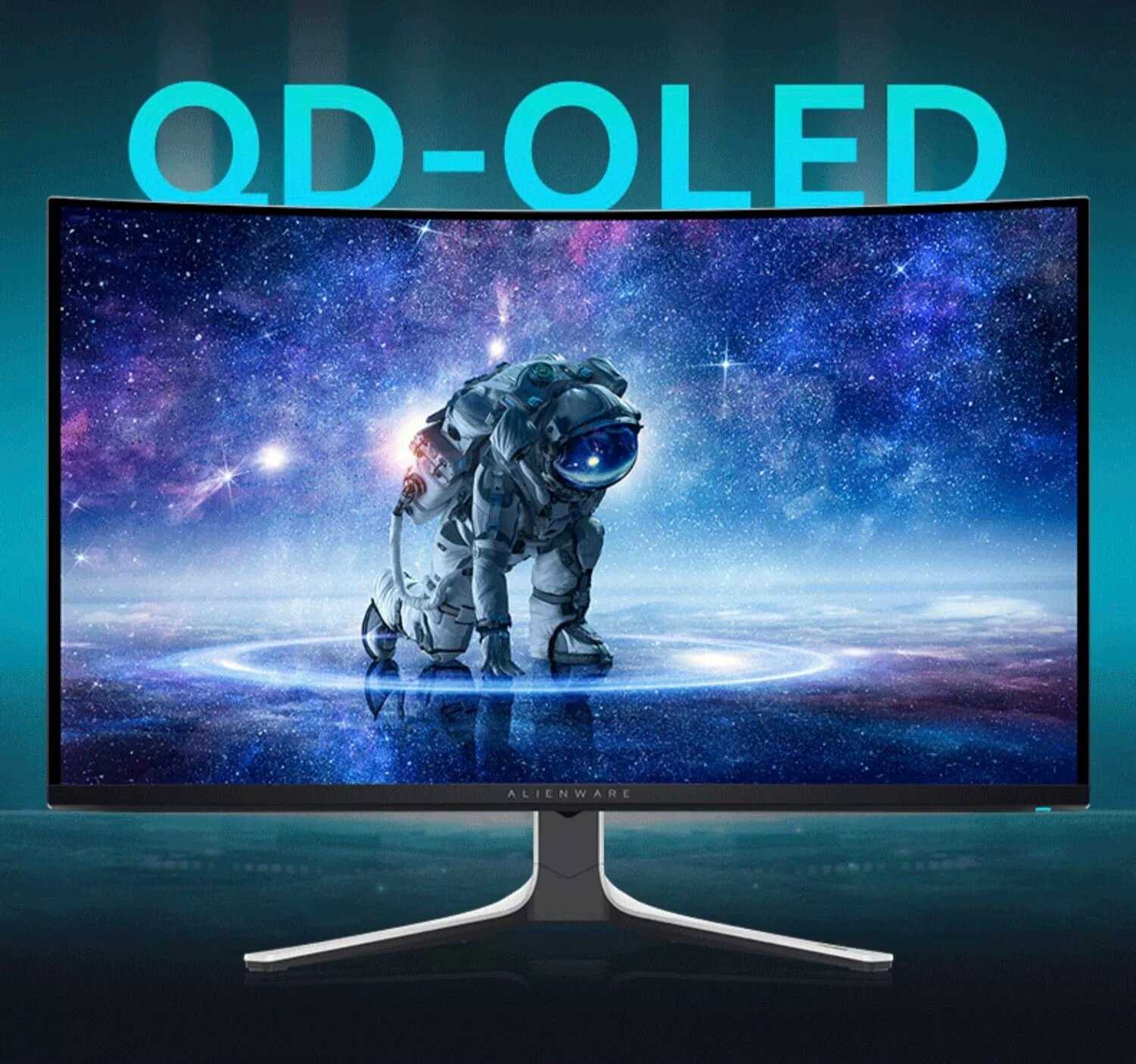 Монитор Dell Alienware AW3225QF QD-OLED 3840x2160 240 Гц (AW3225QF) фотография 2