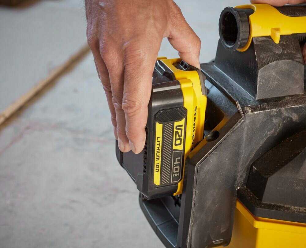 Аккумуляторный пылесос Stanley Пылесос (SFMCV002B) фотография 5