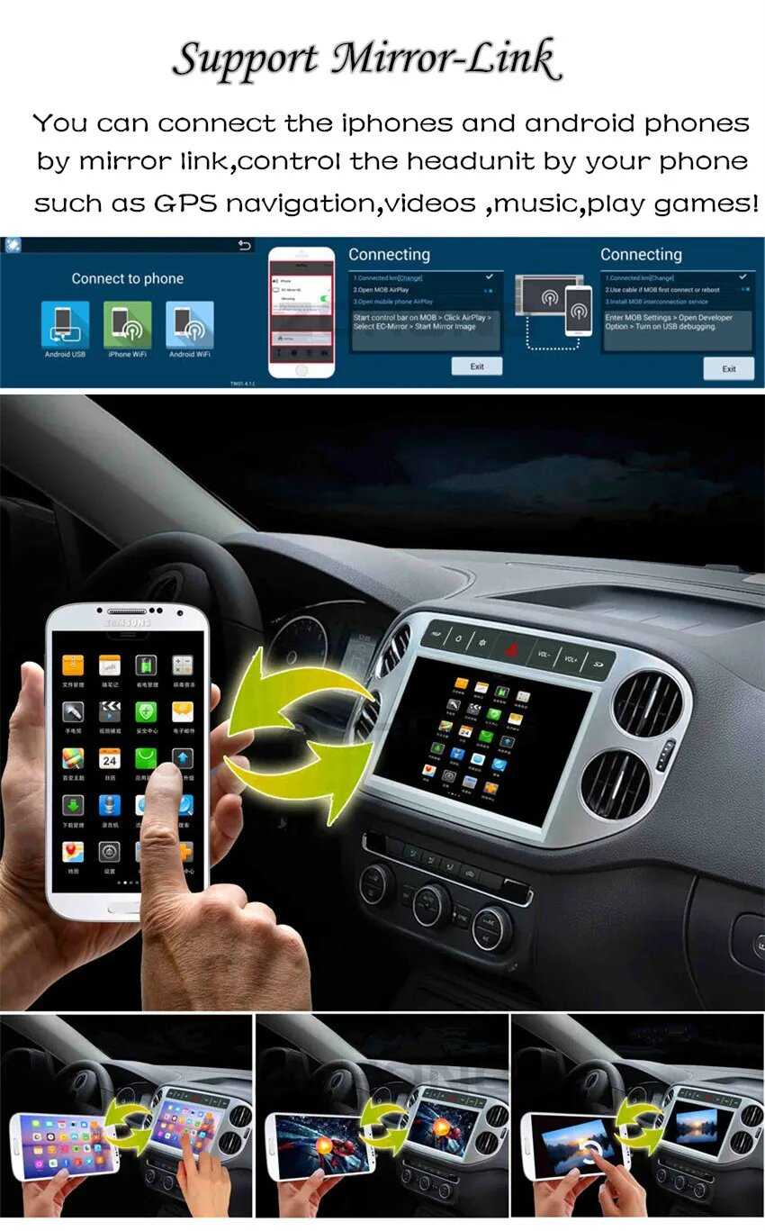 Автомобильное радио DSP Carplay Android фотография 26