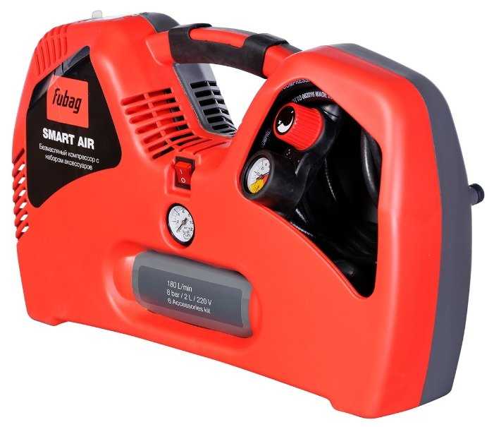 Компрессор безмасляный Fubag Smart Air, 2 л, 1.1 кВт фотография 1