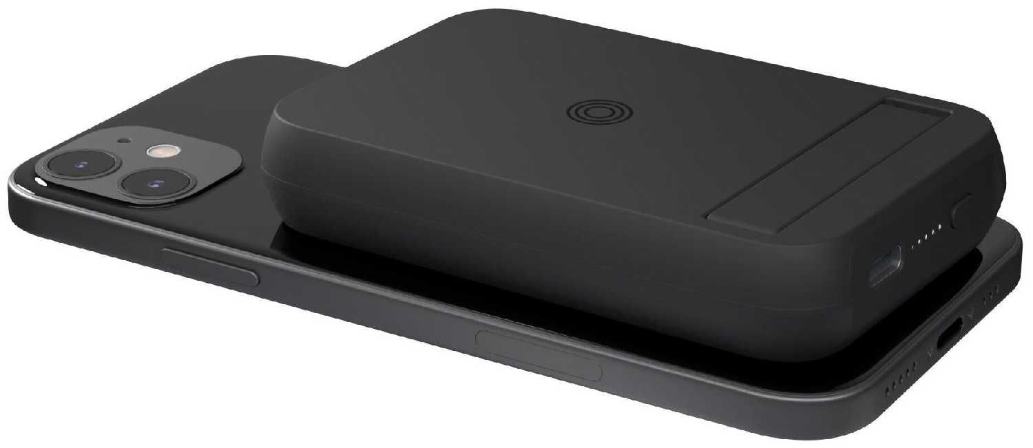 Внешний аккумулятор Zens Magnet Wireless Powerbank 4000 mAh ZEPP02M/00 (Black) фотография 1