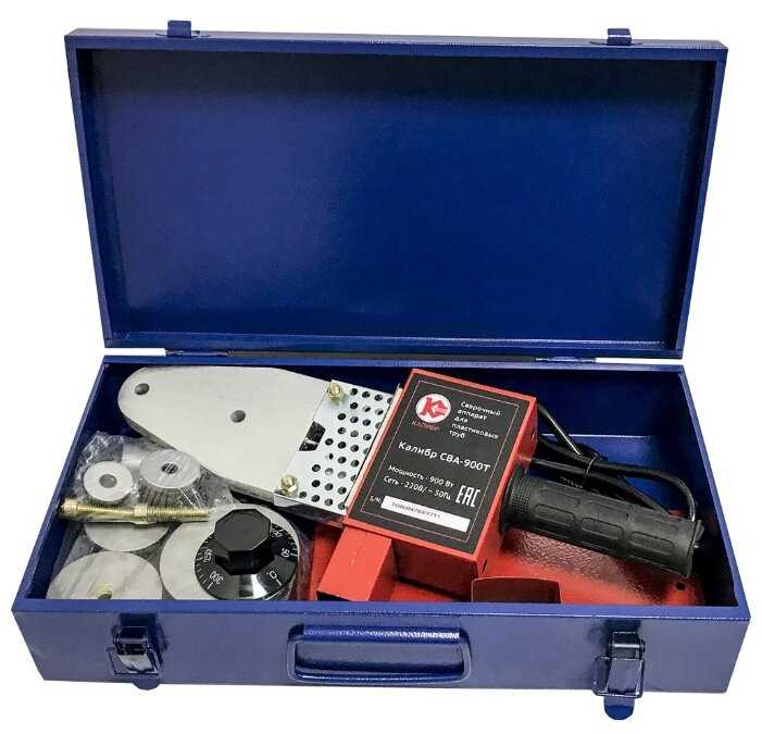 Аппарат для раструбной сварки КАЛИБР СВА-900Т фотография 1