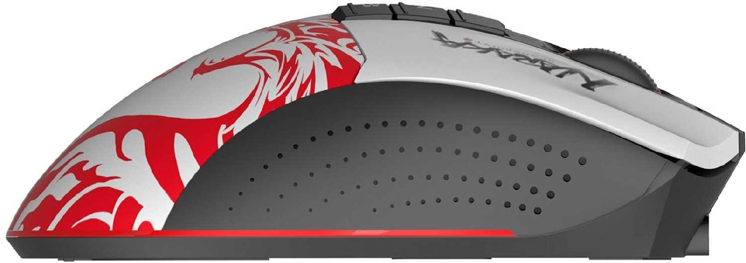 Мышь A4Tech Bloody R80 Plus Skull [оптическая 5000dpi беспроводная USB 7but] фотография 1