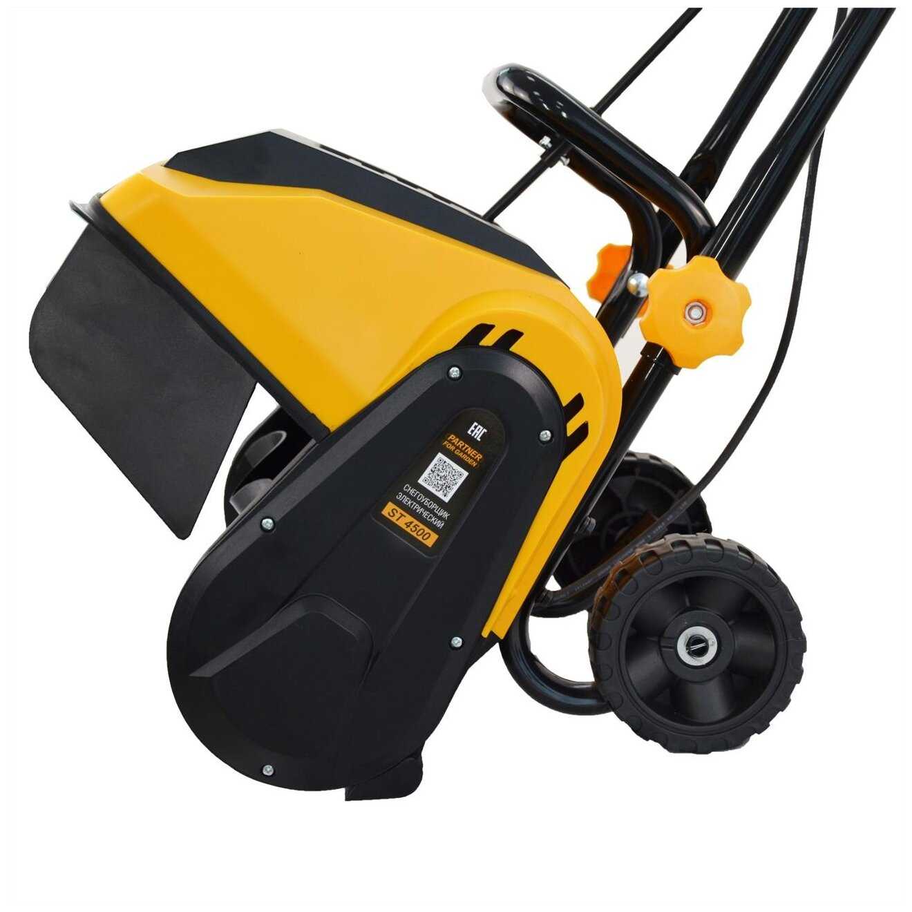 Электрический снегоуборщик Partner for garden ST-4500 фотография 3