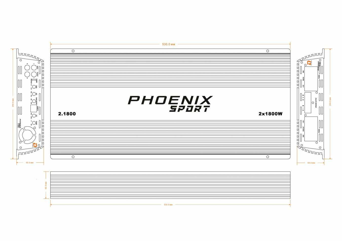 Усилитель DL Audio Phoenix Sport 2.1800 фотография 19