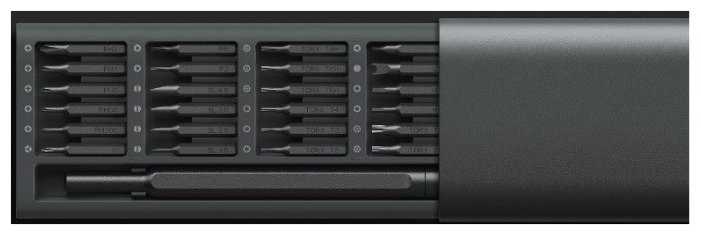 Набор отверток для точных работ Xiaomi Mi x Mijia Wiha Precision Screwdriver (DZN4000CN), 25 предм. фотография 6