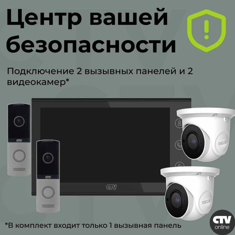 CTV Монитор видеодомофона с Wi-Fi (M5700) фотография 5