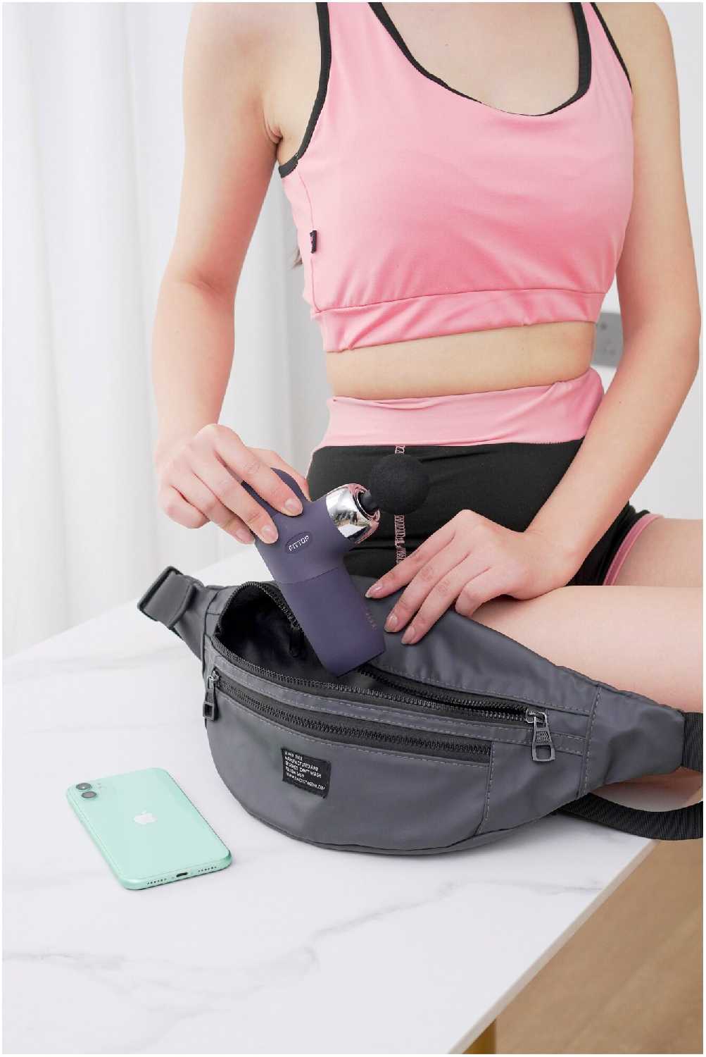 Перкуссионный массажер FitTop SuperHit Mini фотография 8