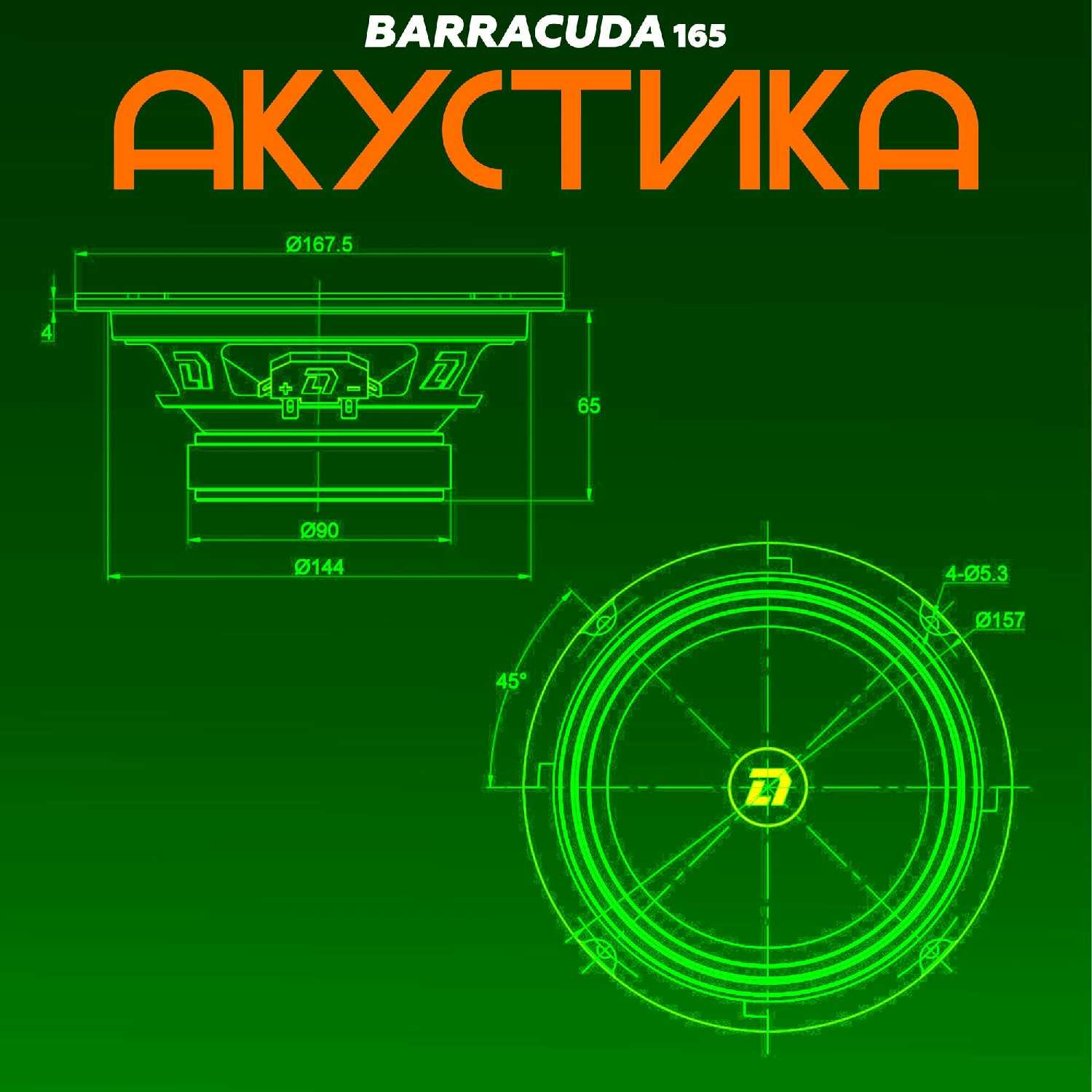 Эстрадная акустика DL Audio Barracuda 165 фотография 5