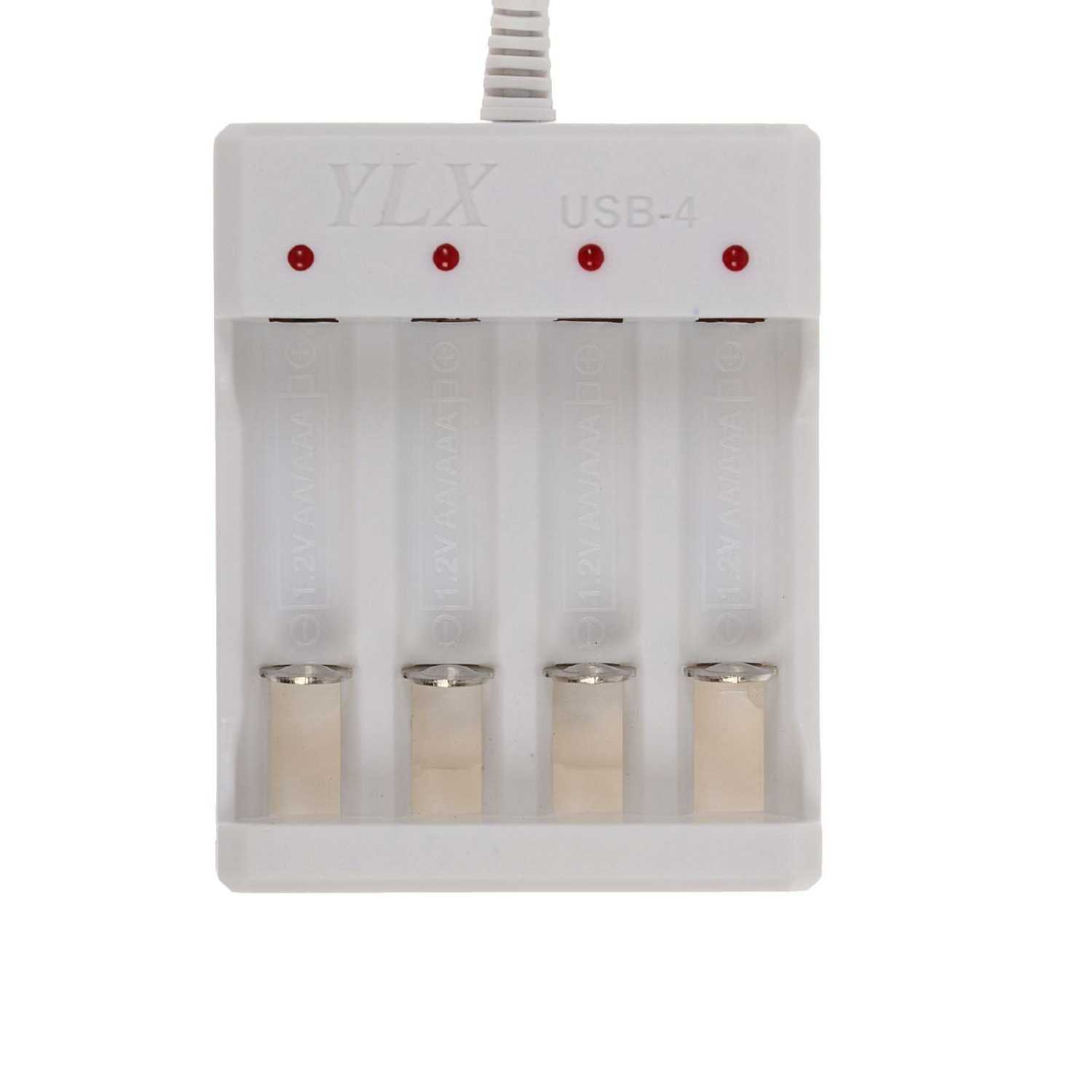 Зарядное устройство LuazON UC-24 [4x AA/AAA, USB, 250 мА] фотография 7