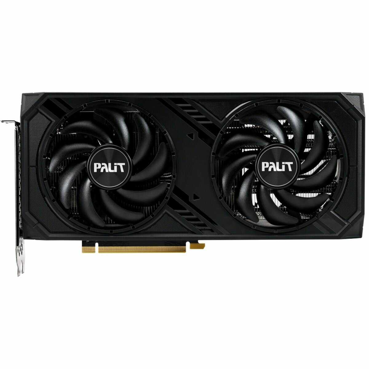 Видеокарта Palit RTX 4070 DUAL 12GB GDDR6X 192bit 3xDP HDMI 2FAN RTL фотография 2