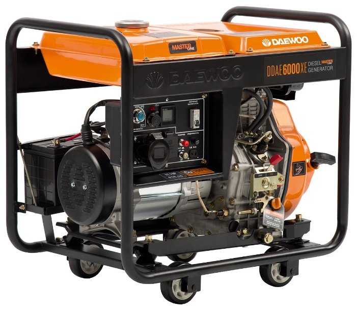 Дизельный генератор Daewoo Power Products DDAE 6000XE (5000 Вт)