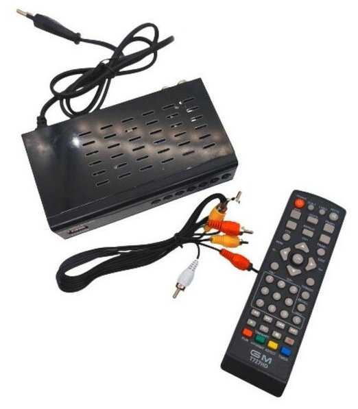 Цифровой ТВ ресивер GoldMaster T-727HD (DVB-T2, DVB-C) фотография 3