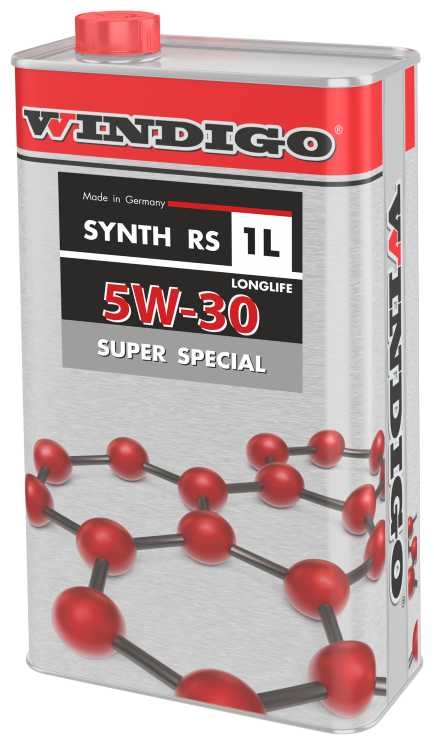 Синтетическое моторное масло WINDIGO SYNTH RS 5W-30 SUPER SPECIAL