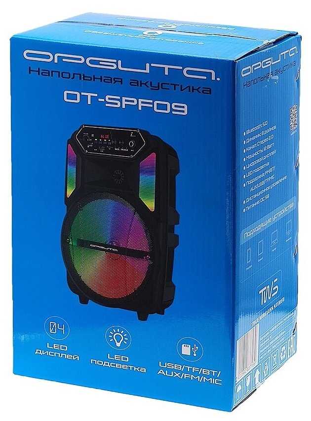 Портативная колонка Орбита OT-SPF09 фотография 1