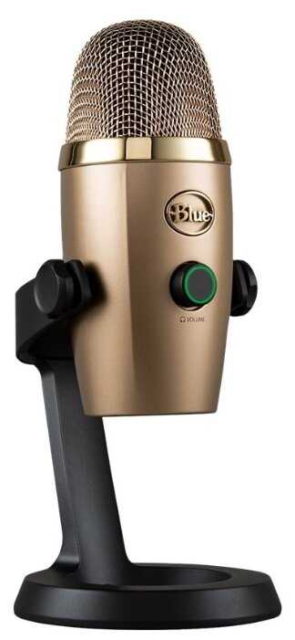 Микрофон проводной Blue Yeti nano, разъем: USB Type-C фотография 9