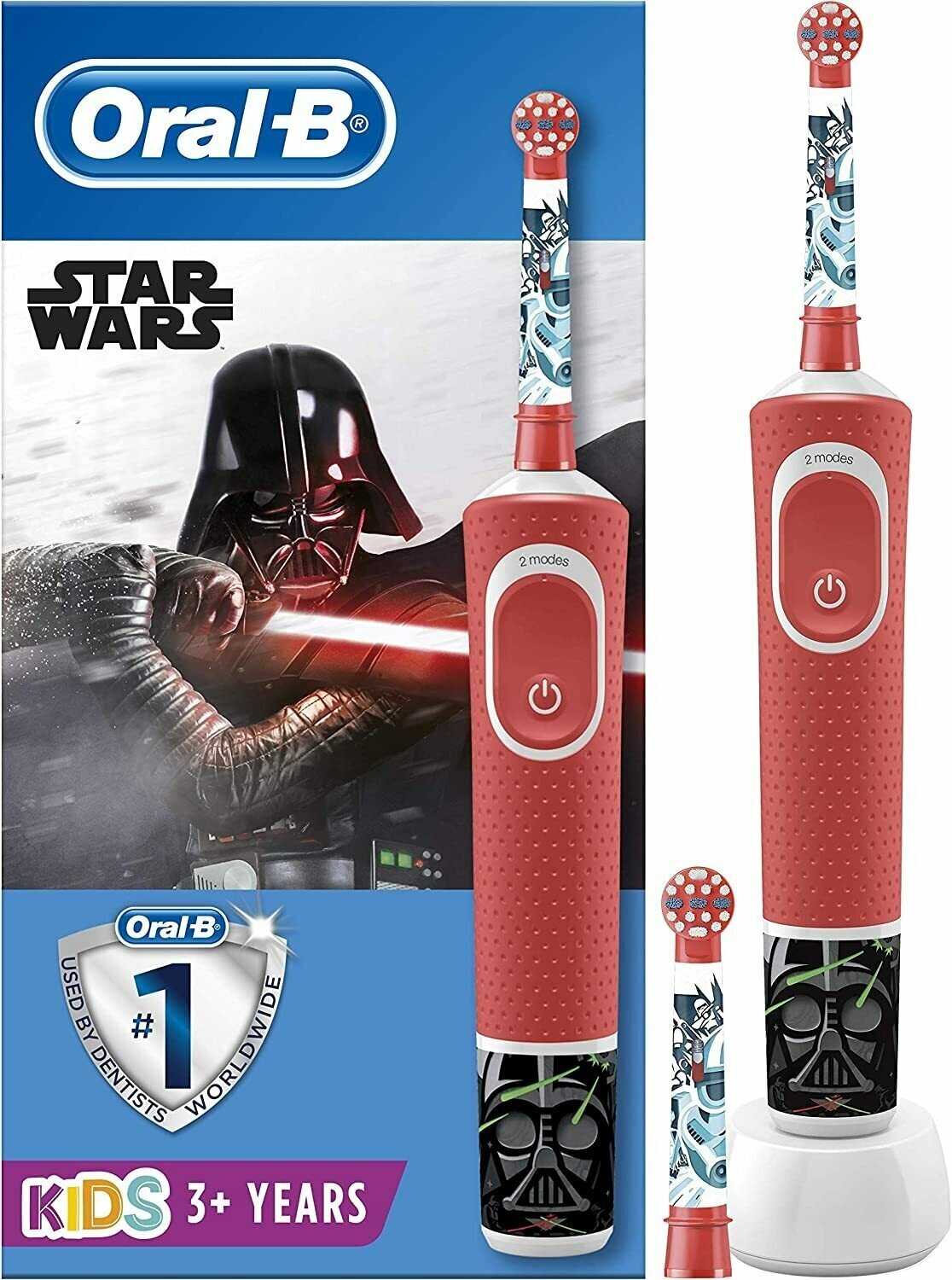 Электрическая зубная щетка Oral-B Vitality Kids Star Wars (D100.413.2K) фотография 12